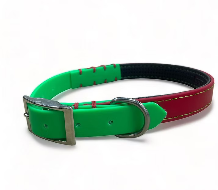Rio (Double Colour) Dog Collar — Biothane Waterproof